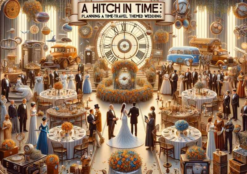 A Hitch in Time: Planning a Time-Travel Themed Wedding