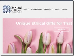 https://www.ethicalgiftbox.com/ website