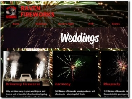 https://www.theweddingfireworks.co.uk/ website