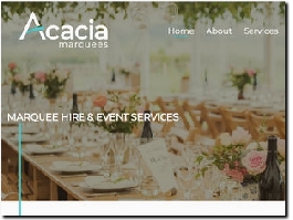 https://www.acacia-marquees.co.uk/ website