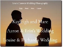 https://www.lewiscannonphotography.co.uk/ website