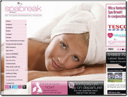 http://www.spabreak.co.uk/ website