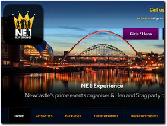 http://www.ne1experience.co.uk/ website