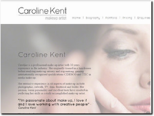 https://www.carolinekent.co.uk website