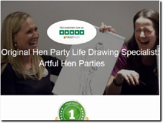 https://www.henpartylifedrawingparties.co.uk/ website