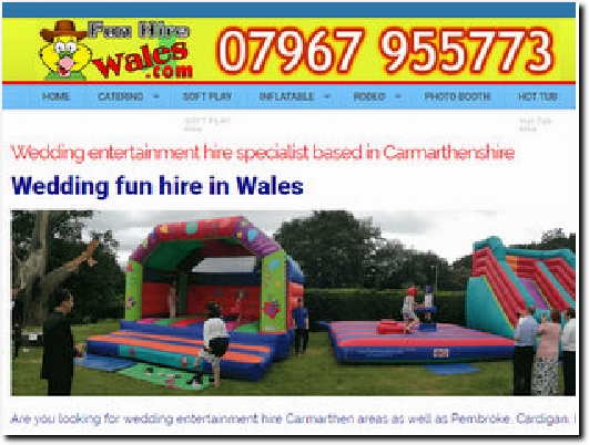 https://funhirewales.com/ website